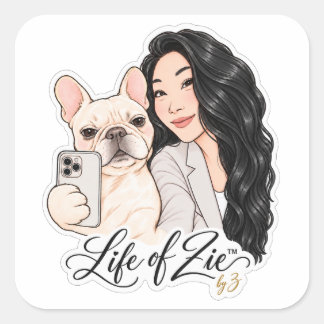 Life of Zie™ | Cute Pet Portrait Sticker