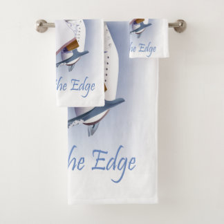 Life on the Edge Bath Towel Set