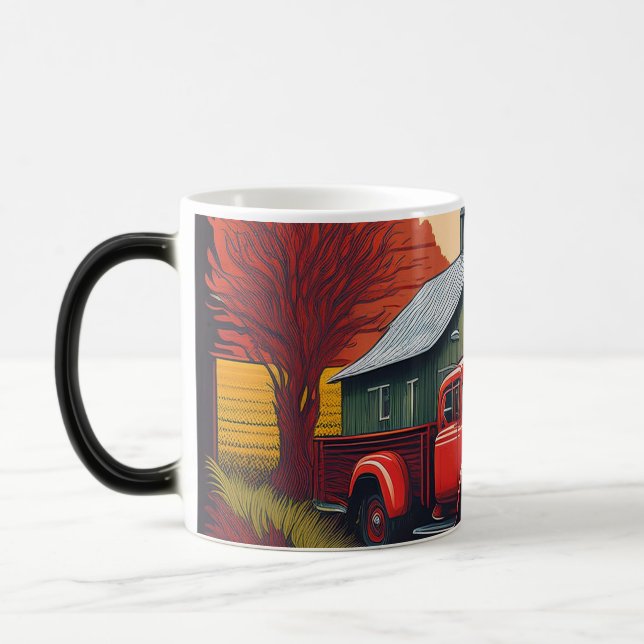 Life on the Farm Magic Mug (Left)