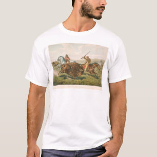 Life on the Prairie: The Buffalo Hunt (0878A) T-Shirt