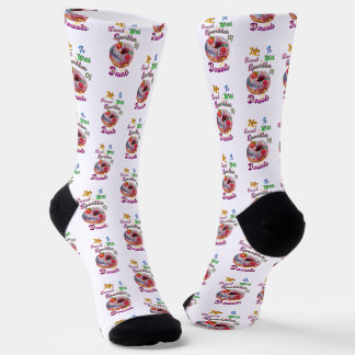 Life Premium Is Sweet With Sparkles Of Doughnuts Socks