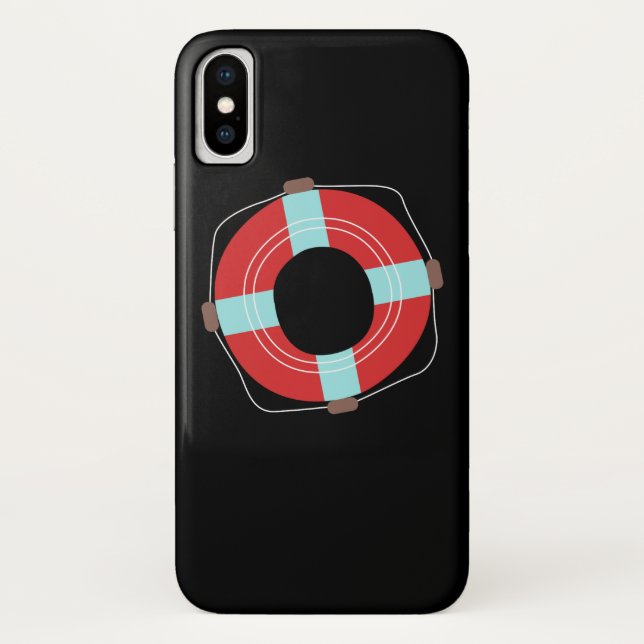 Life Preserver Water Swim Safety Lifeguard Case-Mate iPhone Case (Back)