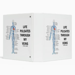 Life Pulsates Through My Veins Venous System Binder
