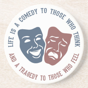 LIFE quote coaster