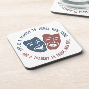 LIFE quote coasters