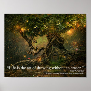 Life quote poster
