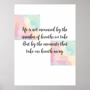 Life Quotes, Graduation, Congratulations  Poster