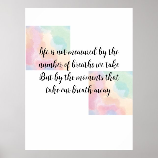 Life Quotes, Graduation, Congratulations  Poster (Front)