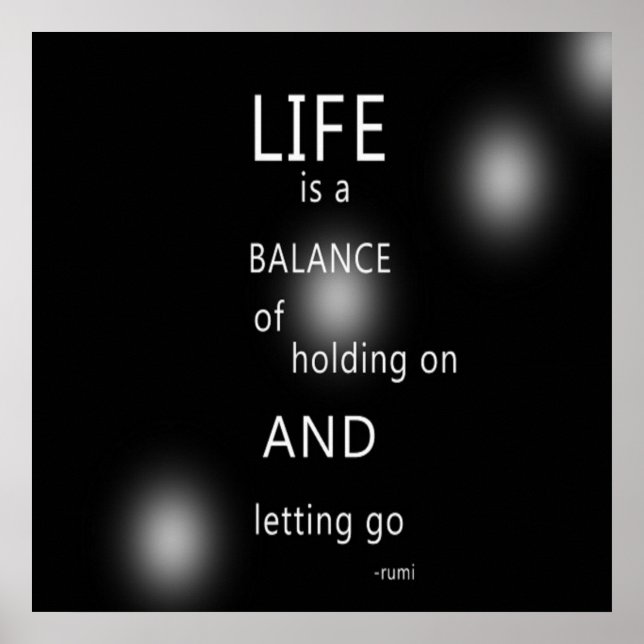 Life Quotes Poster (Front)