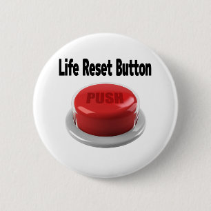 life Reset Button push-button 2 Inch Round Button