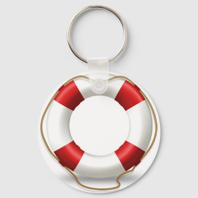 Life Ring Preserver Keychain (Front)