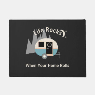 Life Rocks Camper Trailer Doormat