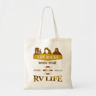 Life Rocks When Your Home Rolls RV Sac fourre-tout