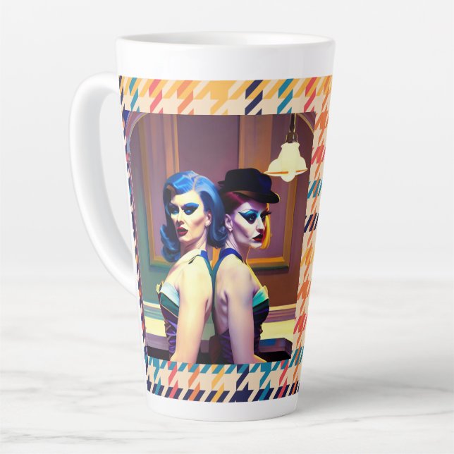 Life’s a Drag  Latte Mug (Left Angle)