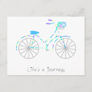 Life’s a Journey. Postcard