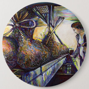 Life’s Hurling Destiny 6 Inch Round Button