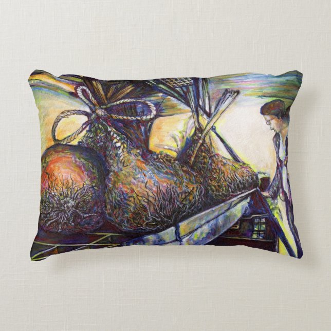 Life’s Hurling Destiny Accent Pillow (Front)