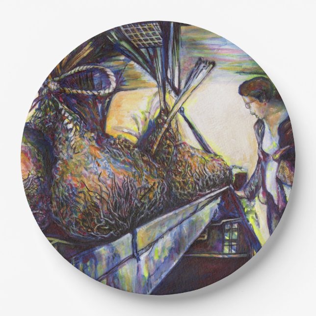 Life’s Hurling Destiny Paper Plate (Front)