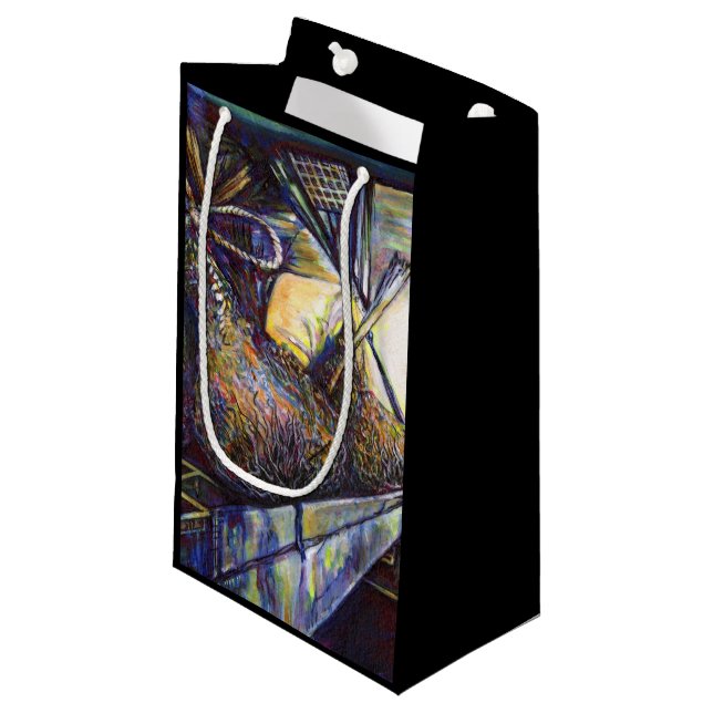 Life’s Hurling Destiny Small Gift Bag (Front Angled)