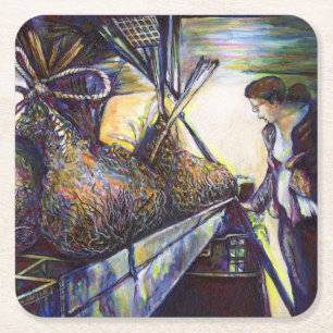 Life’s Hurling Destiny Square Paper Coaster