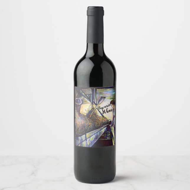 Life’s Hurling Destiny Wine Label (Front)