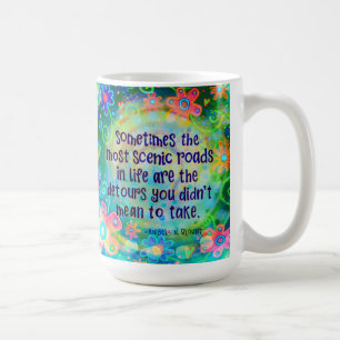 Life’s Scenic Roads Coffee Mug