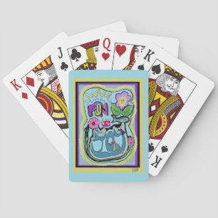  Life’s too short, Have Fun! Whimsical Joy Playing Cards