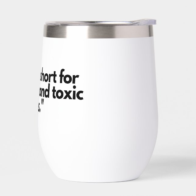 "Life’s Too Short Mug – Celebrate Good Coffee & Po (Left)