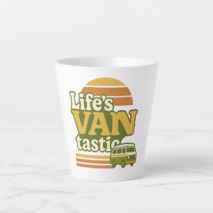 Life’s VANtastic Retro 70s Van Graphic Latte Mug