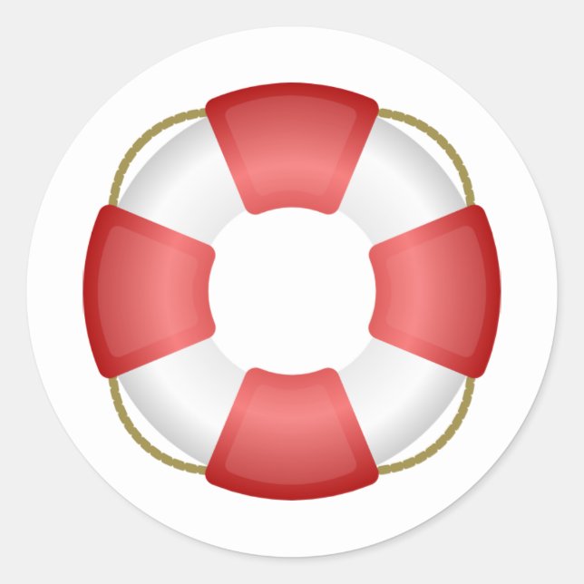 Life Saver Classic Round Sticker (Front)