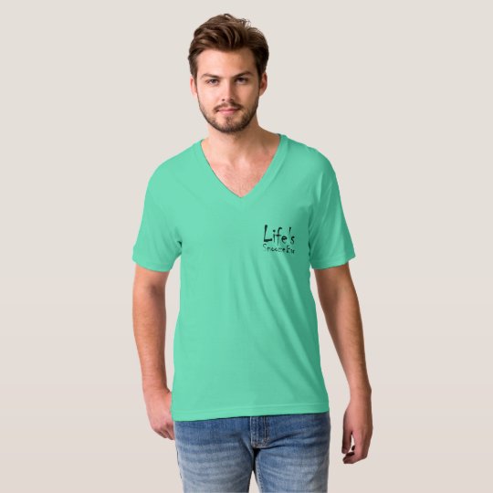 Life Snooze Bar Men's V-Neck T-Shirt