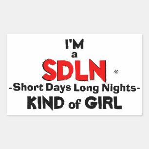 Life style (nights over days) motto sticker