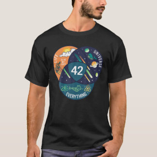 Life The Universe And Everything 42 Answer To Life T-Shirt