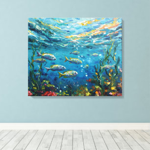 Life Under The Sea Canvas Print