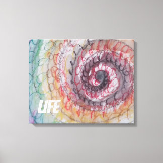 LIFE WALL ART PRINT BY ARTIST PAULA REILLY.