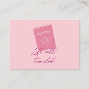 Life Well Travelled Business Card