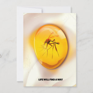 Life will find a way invitation