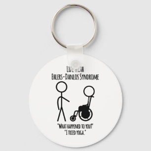 Life With Ehlers-danlos Syndrome - I Tried Yoga St Keychain
