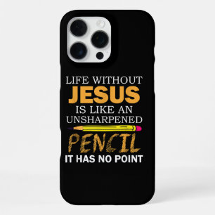 Life Without Jesus Funny Christian Religious Faith iPhone 16 Pro Max Case