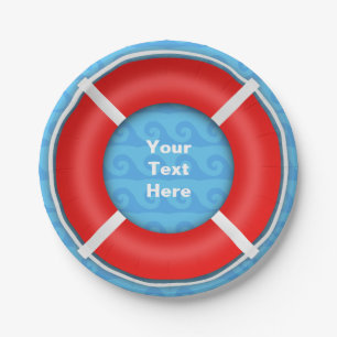 Lifebuoy Paper Plate
