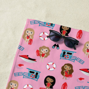 Lifeguard Beach Towel