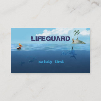 LIFEGUARD BUSINESS CARD