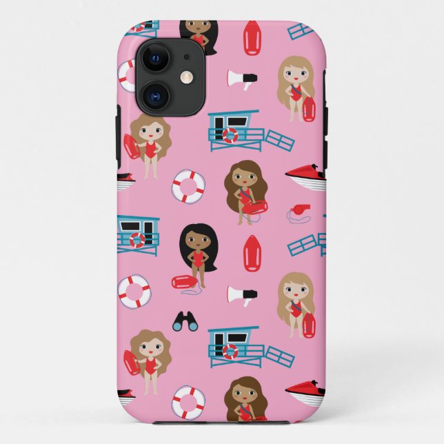 Lifeguard Case-Mate iPhone Case (Back)