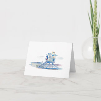 Lifeguard Greeting Card