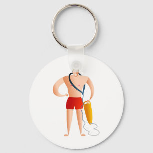 Lifeguard Keychain