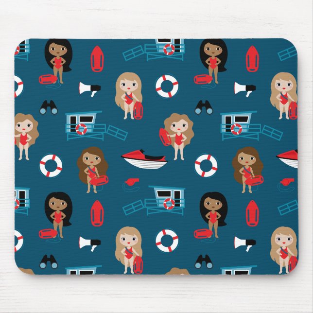 Lifeguard Mouse Pad (Front)