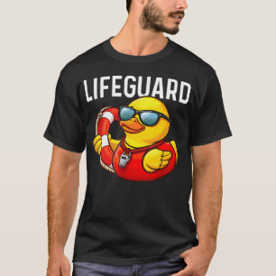 Lifeguard - Rubber Duck Lover Duckie T-Shirt