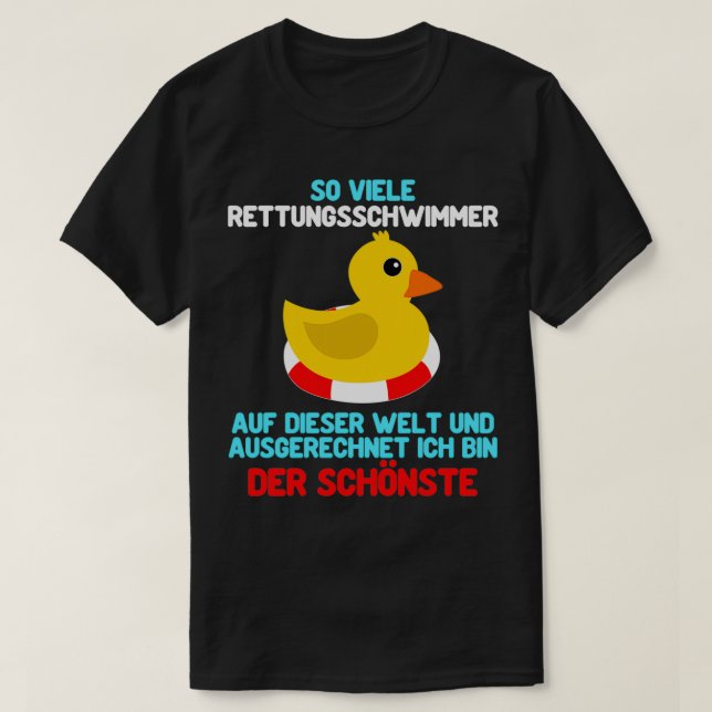 Lifeguard Saying T-Shirt (Design Front)