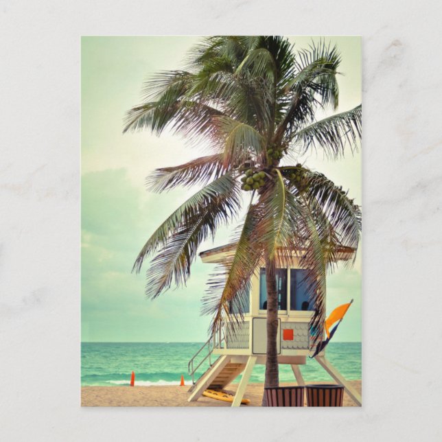Lifeguard Station |Florida Postcard (Front)