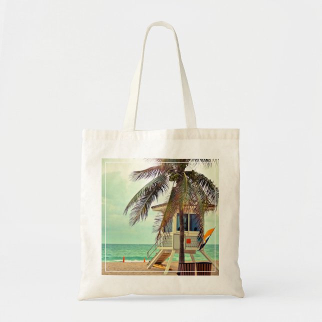 Lifeguard Station |Florida Tote Bag (Front)